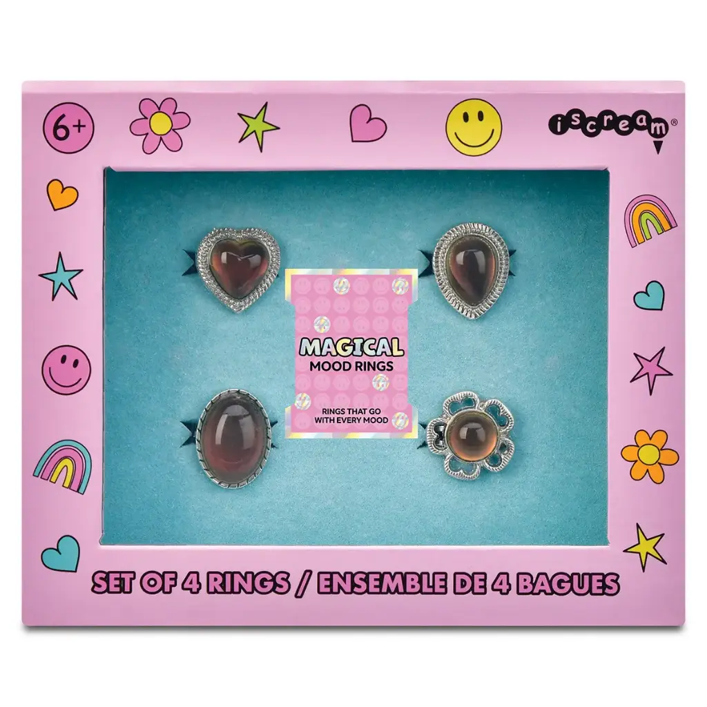 Magical Mood Rings Set of 4 | Iscream
